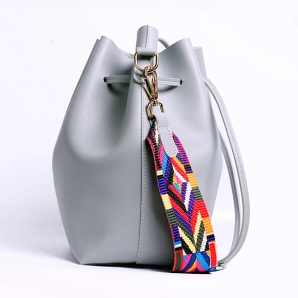 🔄🆕 SAO PAULO Drawstring Bucket Bag - Picture 6 of 8